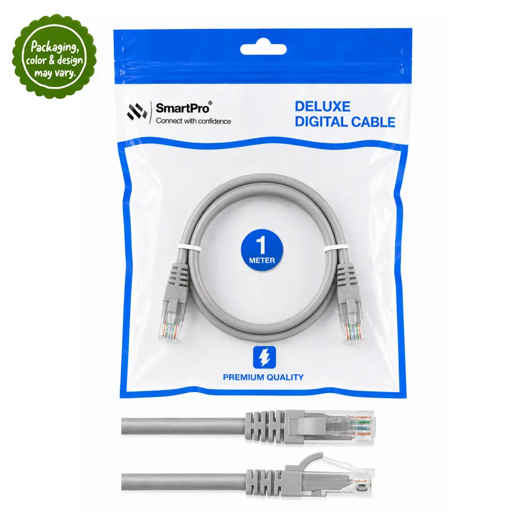 Smart Pro Cat6 CCA Patch Cord 1m